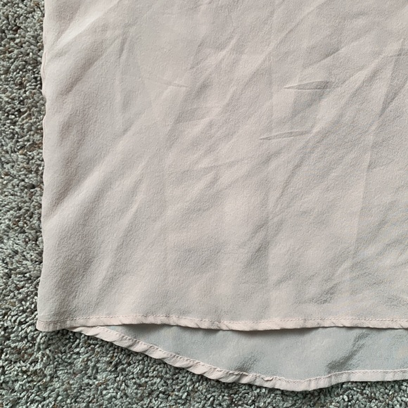 Anine Bing Silk Crewneck Shortsleeve Blouse - Picture 3 of 8